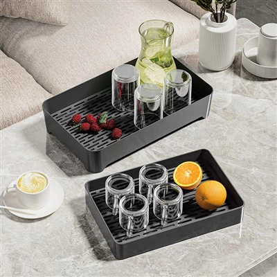 Minimalist drenajni saqlash tepsisi