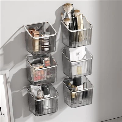 Devorga o'rnatilgan plastik saqlash qutisi